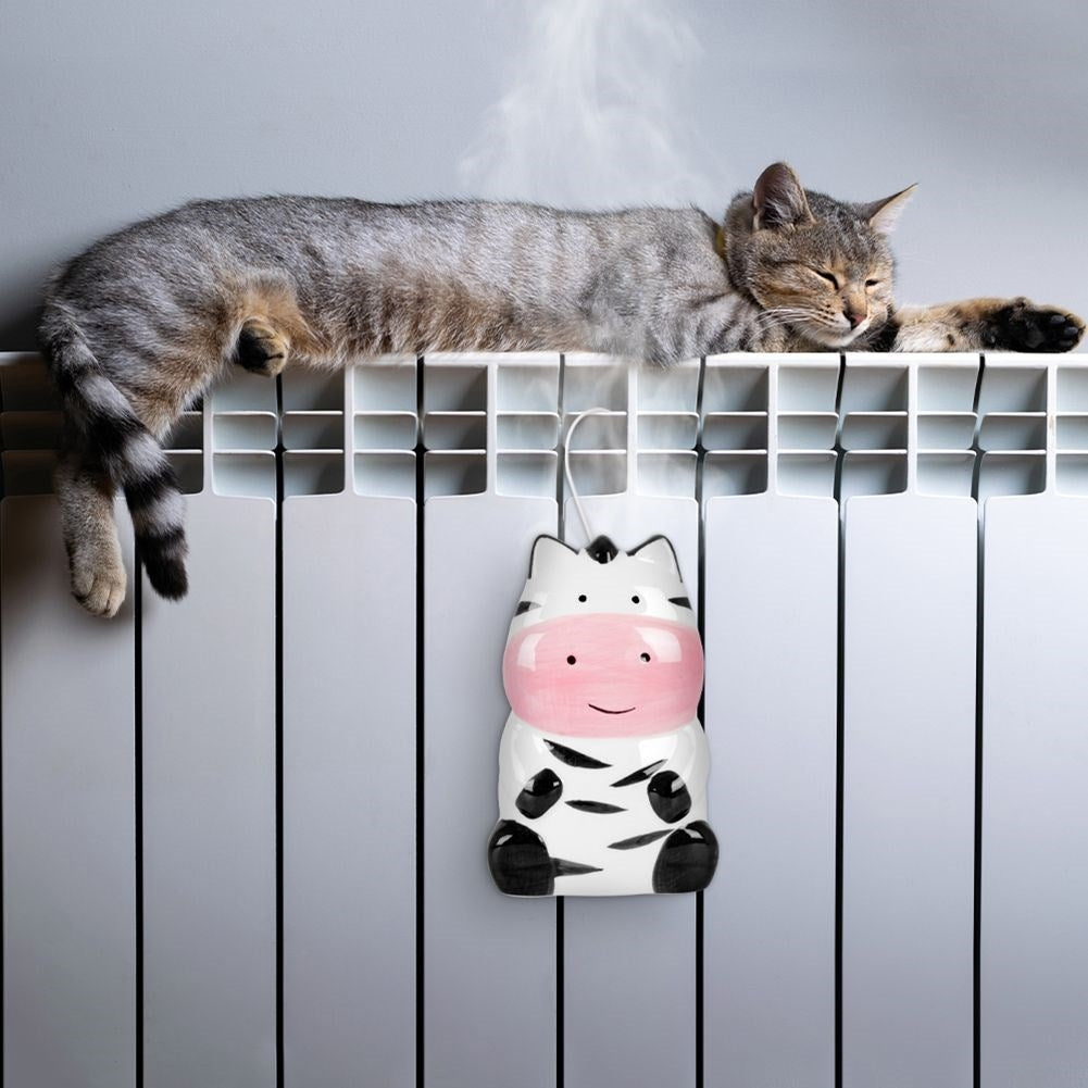 Ceramic Humidifier in Cute Zebra Shape for Children's Room