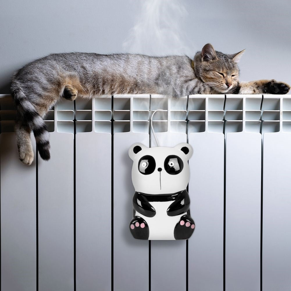 Ceramic Humidifier in the Shape of a Cute Panda
