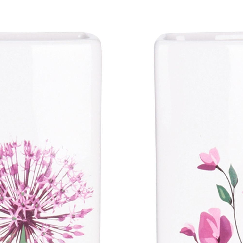 Ceramic Humidifier with Floral Motif for Element