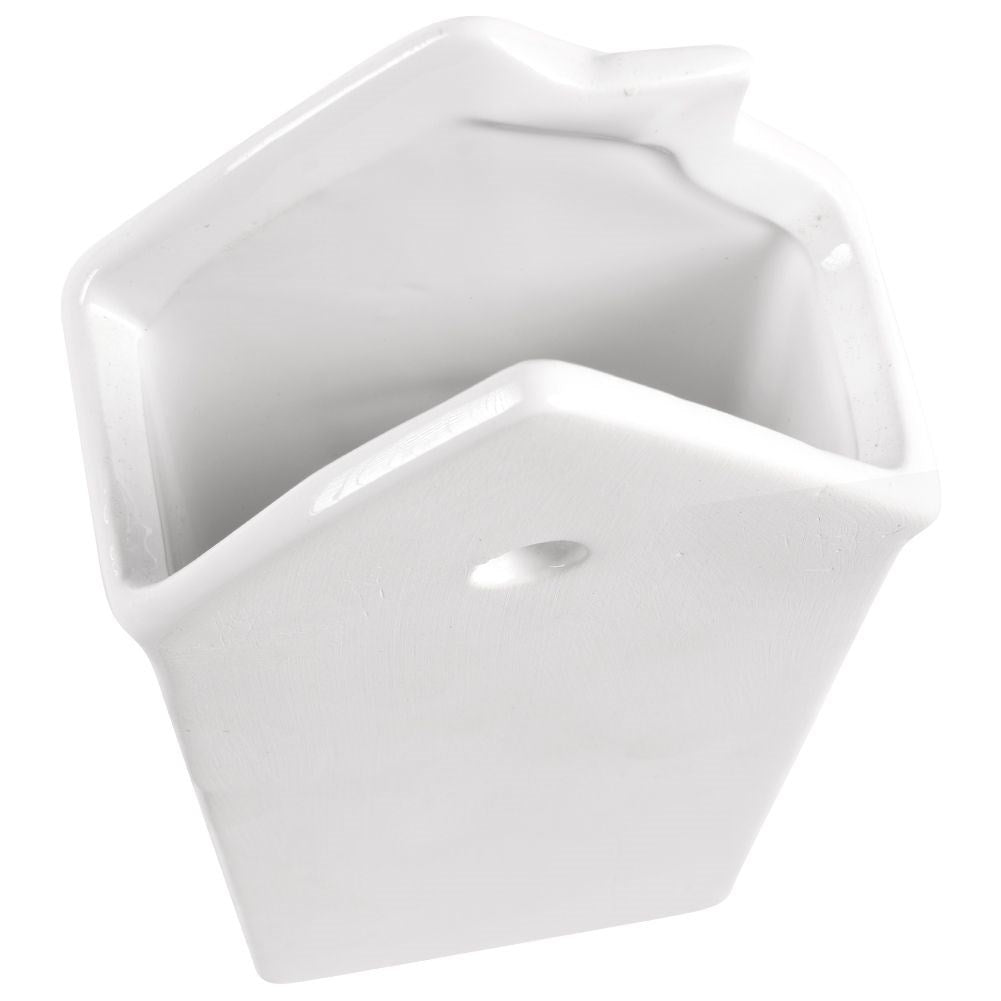 Ceramic Humidifier with House Motif for Dry Winter Days