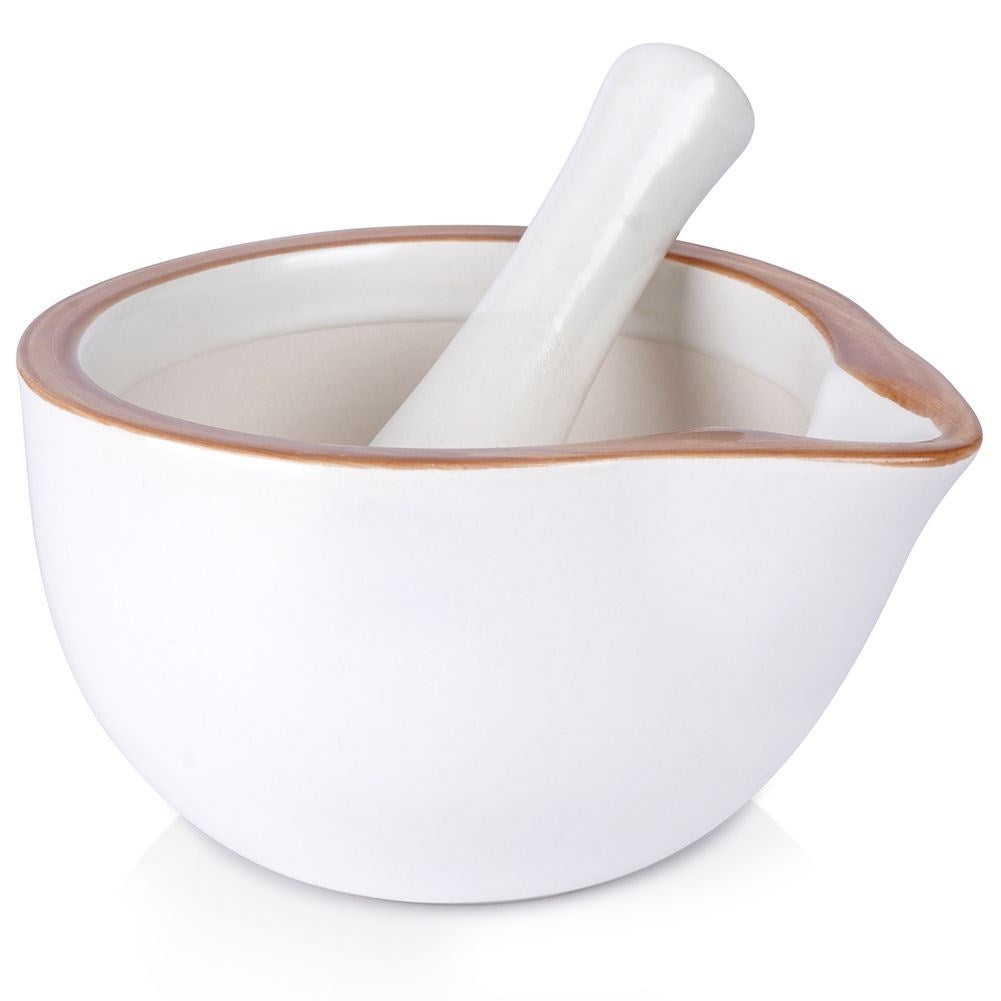 Ceramic Mortar for Spices, Herbs & Nuts
