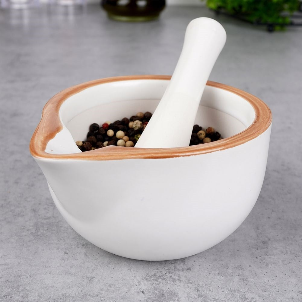 Ceramic Mortar for Spices, Herbs & Nuts