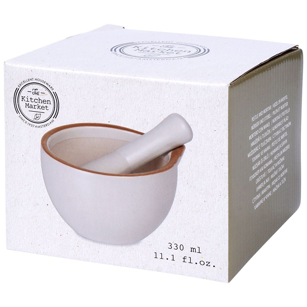 Ceramic Mortar for Spices, Herbs & Nuts