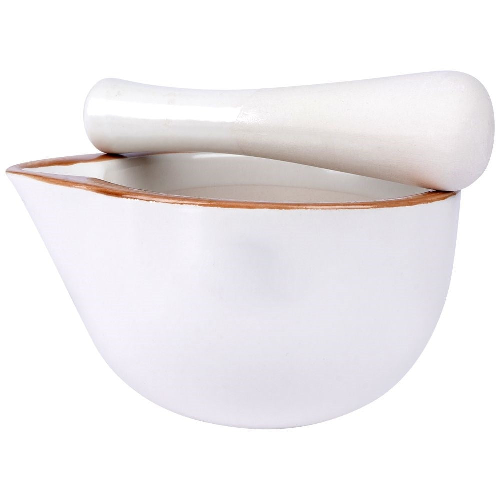 Ceramic Mortar for Spices, Herbs & Nuts
