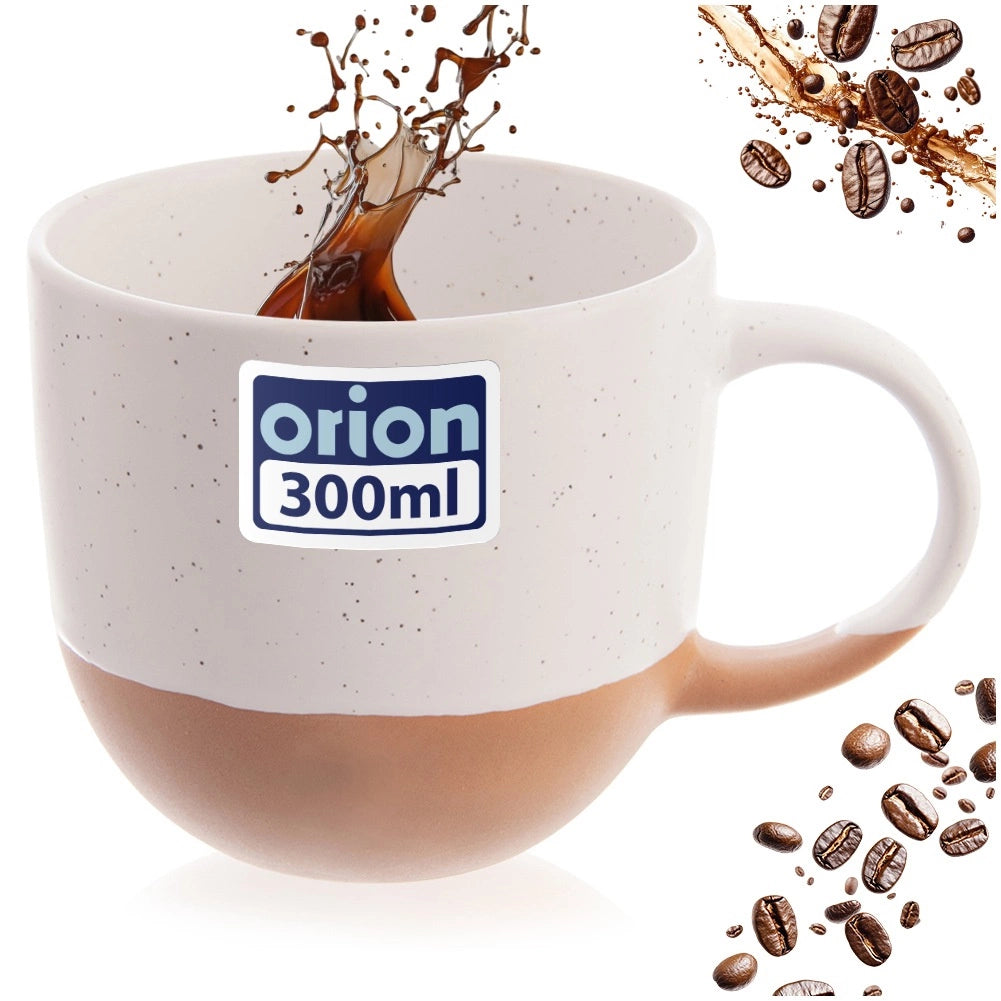 Ceramic Mug, White, 290 ml, Dishwasher & Microwave Safe