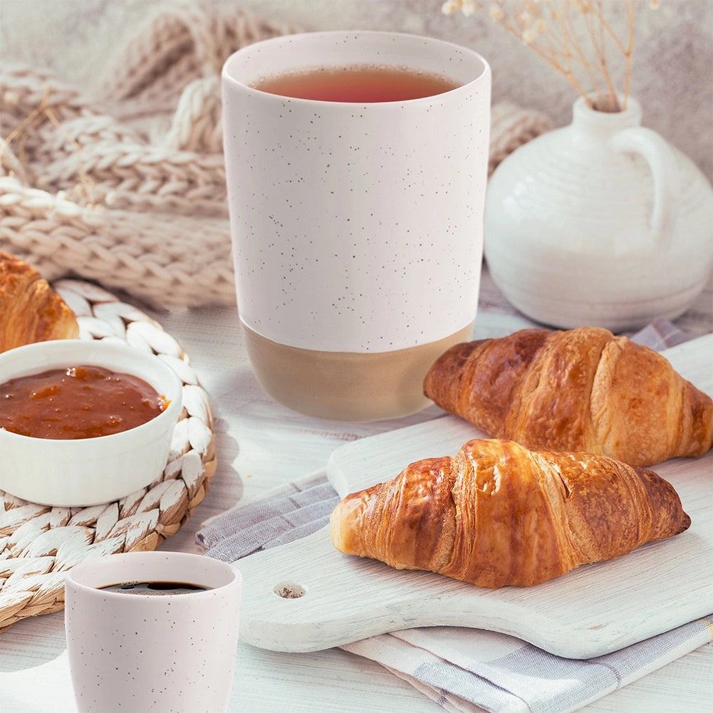Ceramic Mug, White, 340 ml – Dishwasher & Microwave Safe