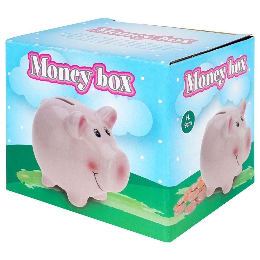 Ceramic Piggy Bank: Beautiful Pink Piggy Bank for Your Savings