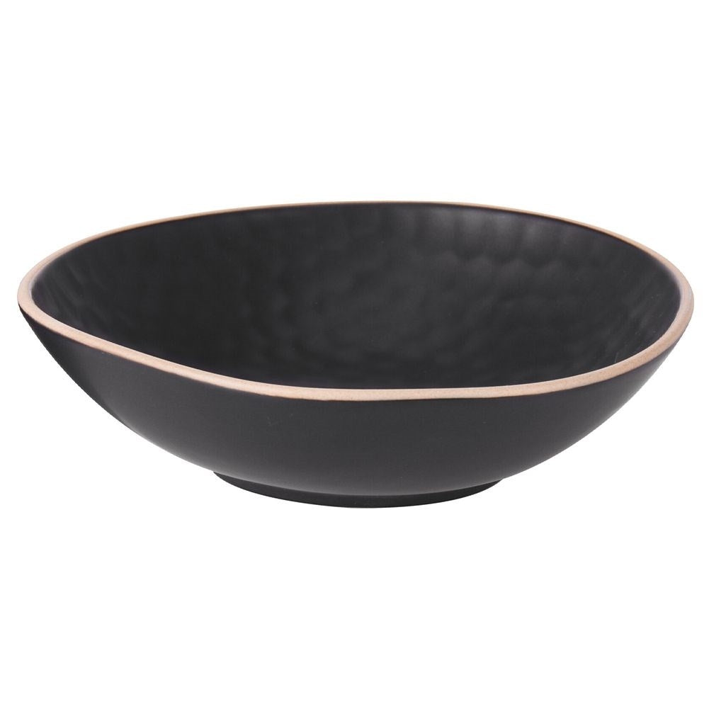 Ceramic Salt Bowl in Stylish Black Design