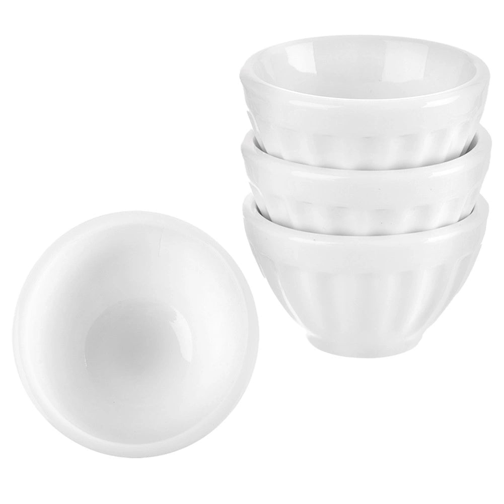 Ceramic Snack Bowls, 40 ml, Set of 4, Porcelain