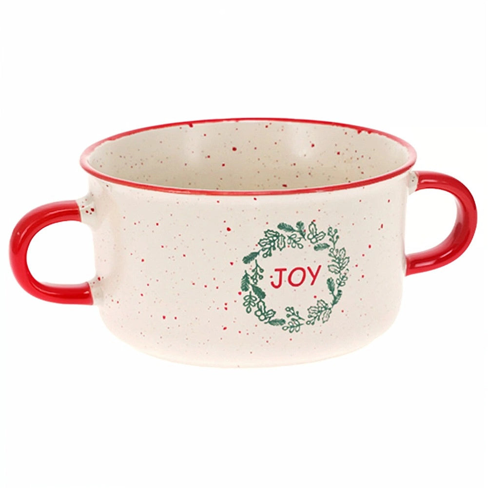 Ceramic Soup Bowl, 625 ml, Christmas Design