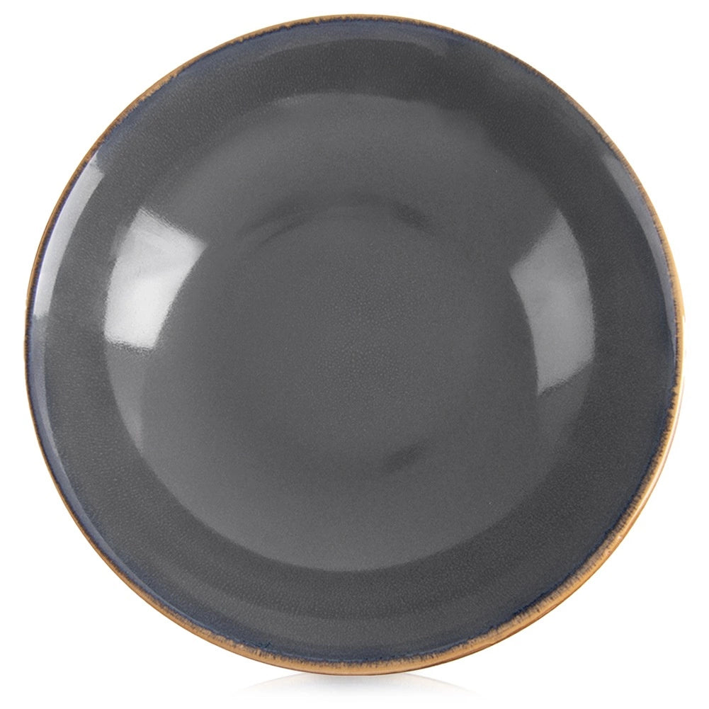 Ceramic Soup Bowl, Gray, 20.5cm, 900ml Capacity