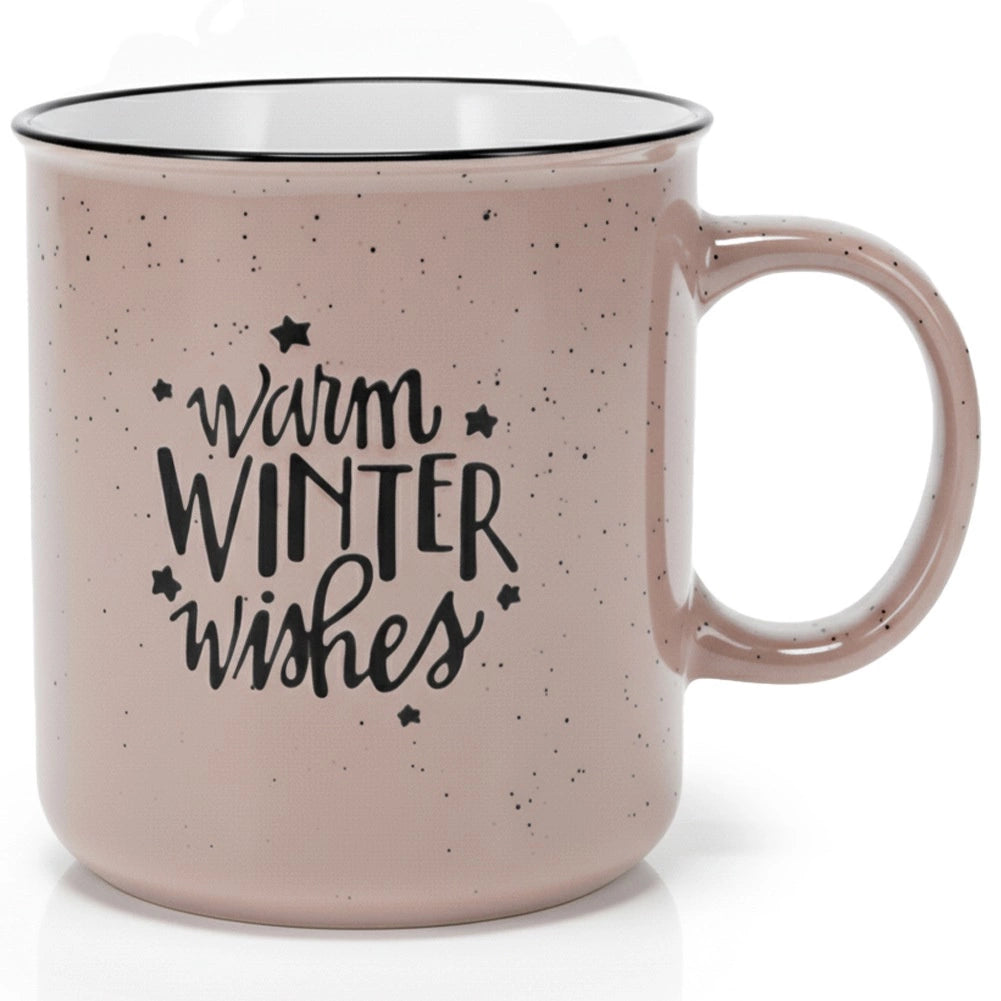 Ceramic Stoneware Mug, Beige XXL, 700ml Capacity