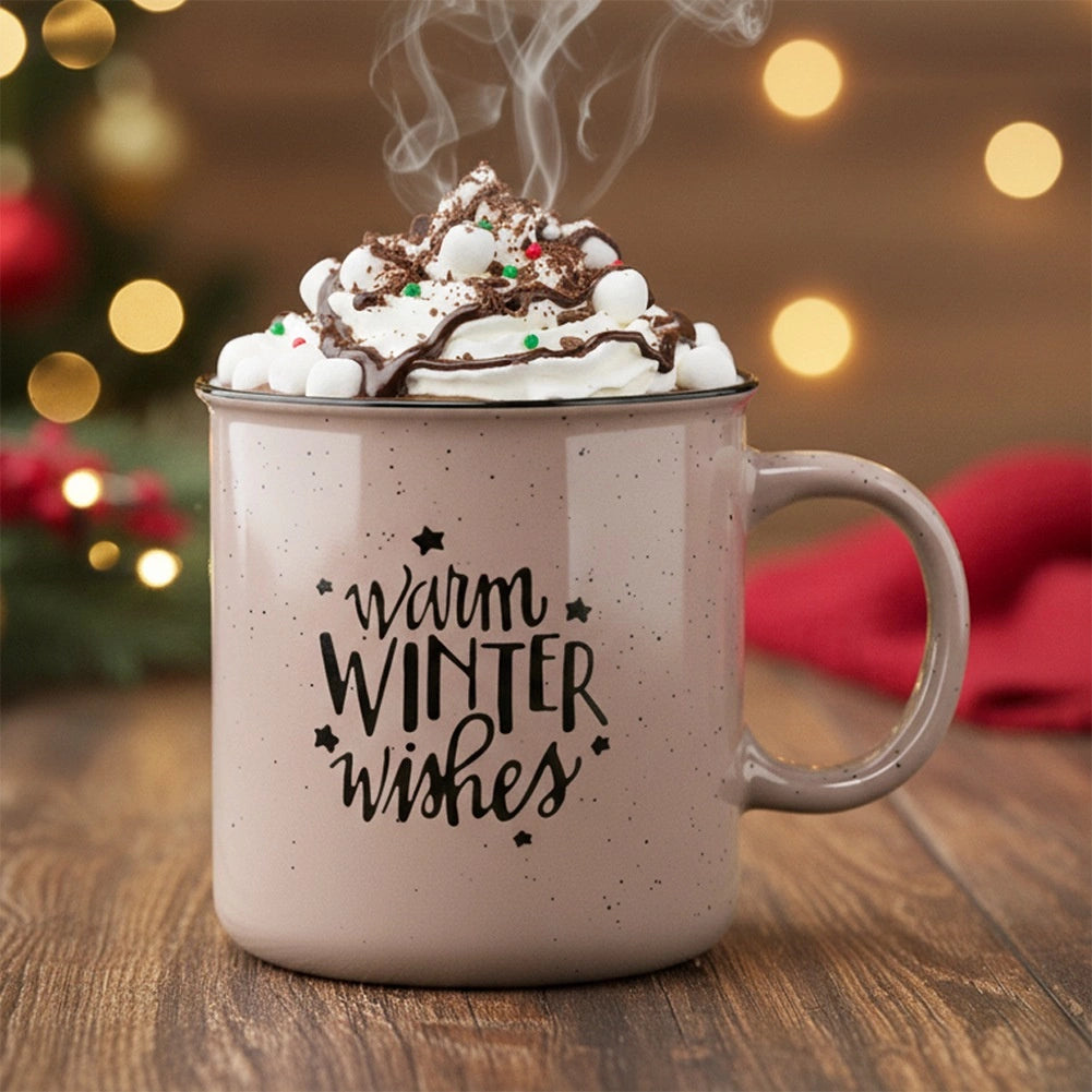 Ceramic Stoneware Mug, Beige XXL, 700ml Capacity