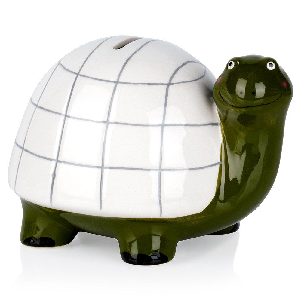 Ceramic Turtle Piggy Bank