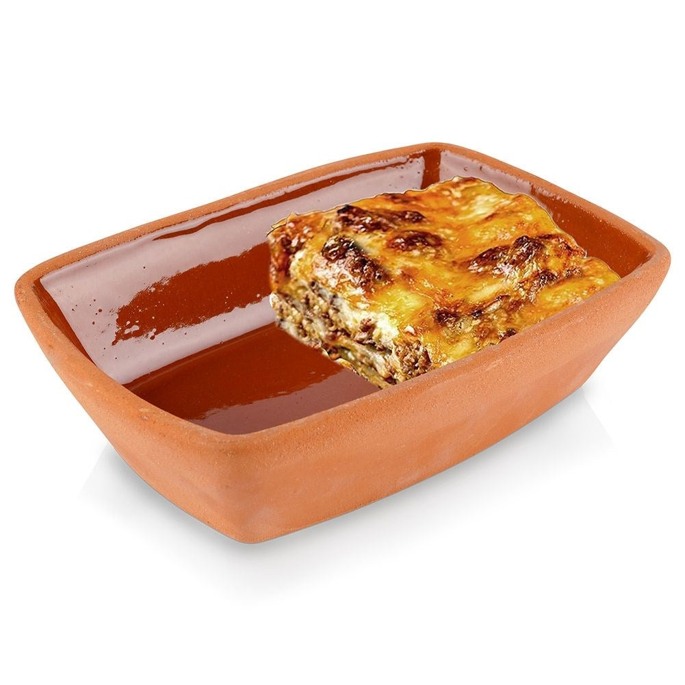 Ceramic baking dish: Perfect for all dishes, oven safe