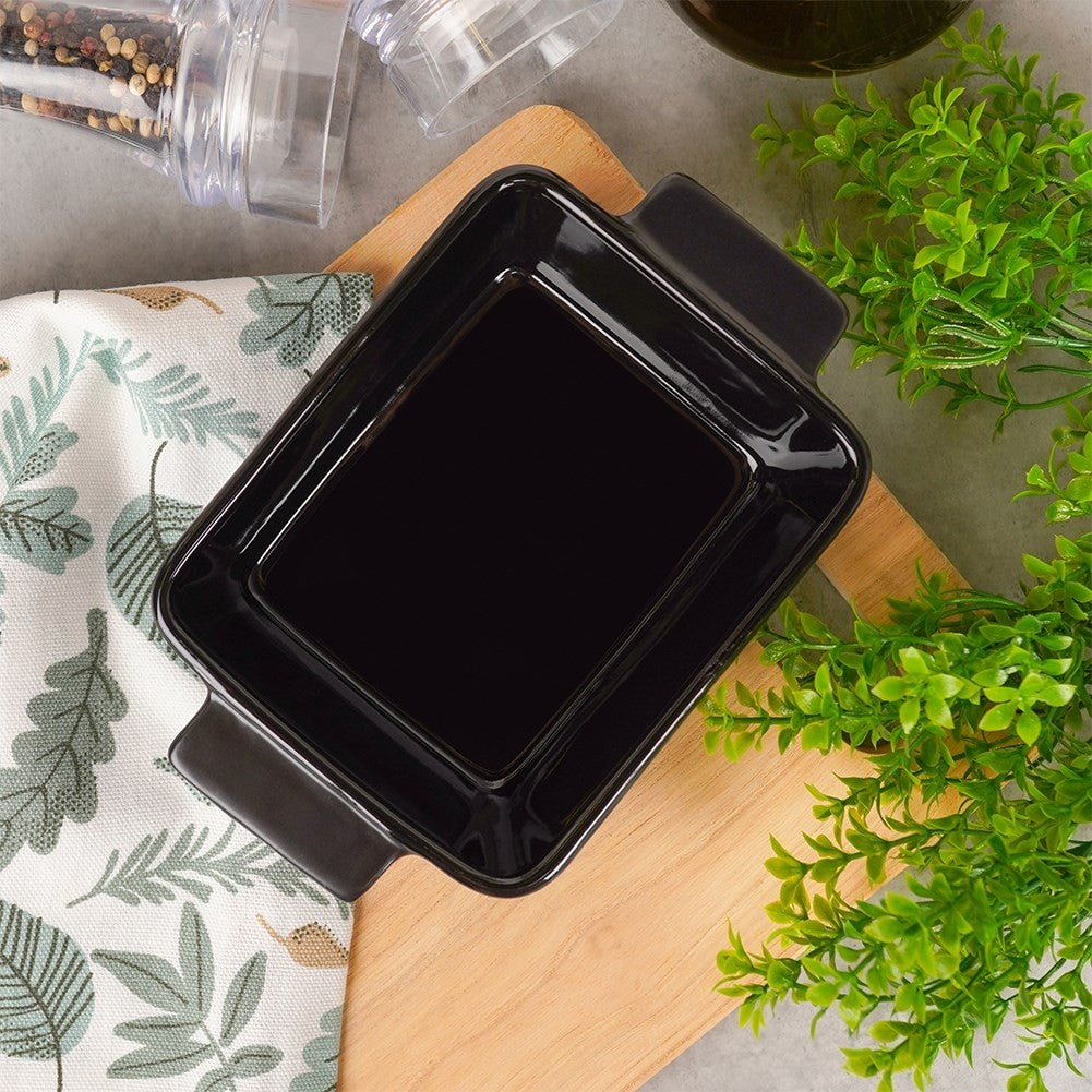Ceramic baking dish for lasagna, gratins and desserts