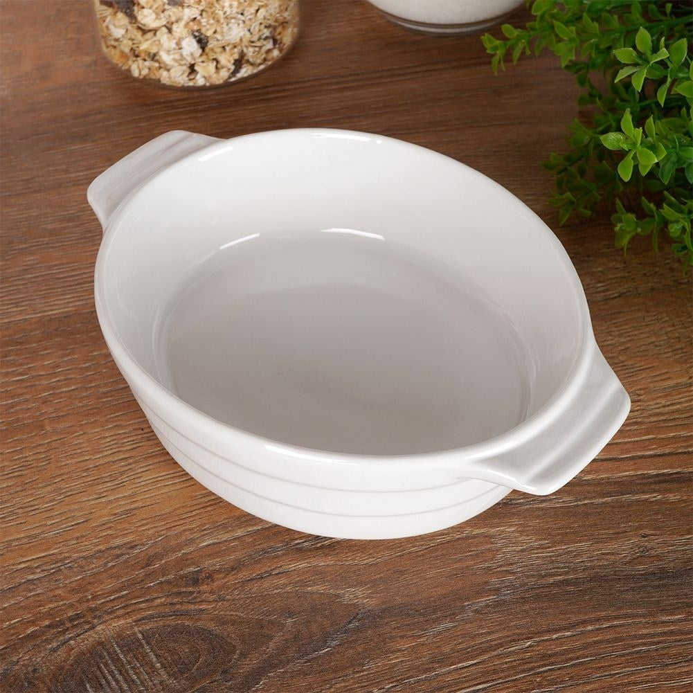 Ceramic baking dish for lasagna, gratins & desserts