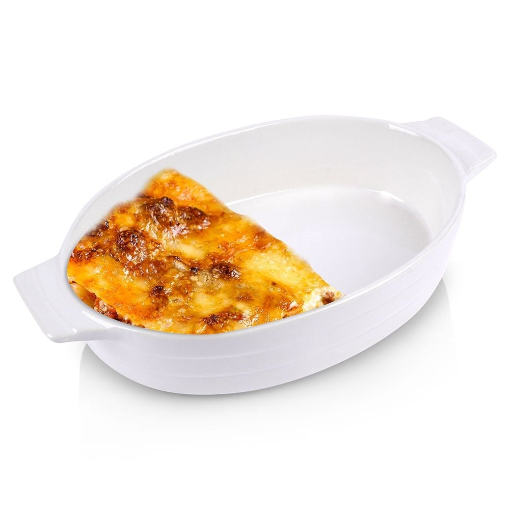 Ceramic baking dish: lasagna, gratins, desserts, more