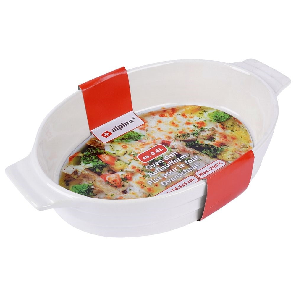 Ceramic baking dish: lasagna, gratins, desserts, more
