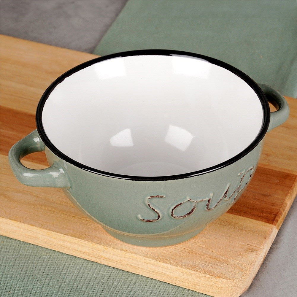 Ceramic bouillon bowl 600 ml 4 pcs.