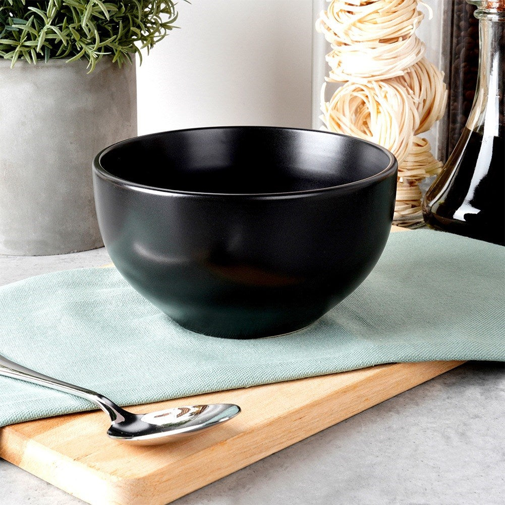 Ceramic bowl black SOHO 14.5 cm, 720 ml