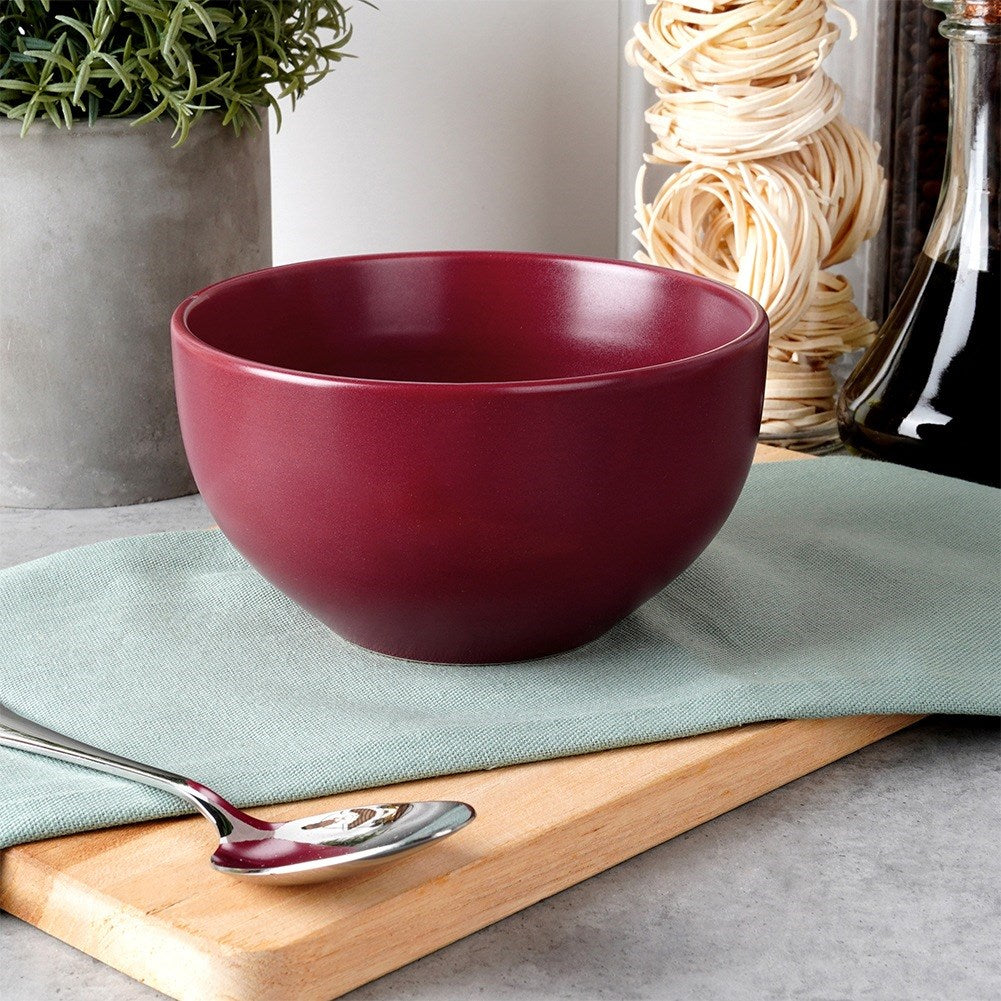 Ceramic bowl burgundy SOHO 14.5 cm, 720 ml