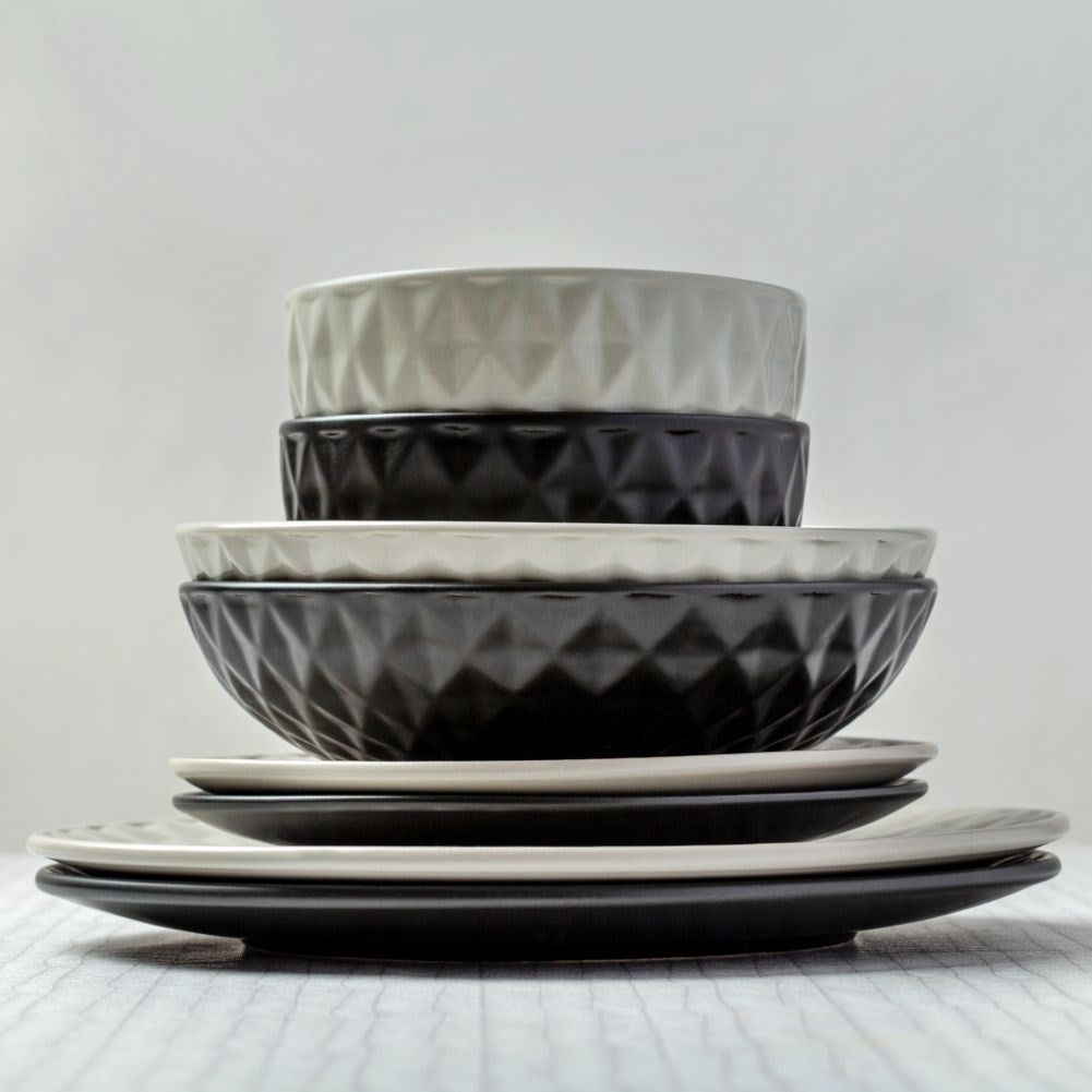 Ceramic bowl for cereals, salads and soups
