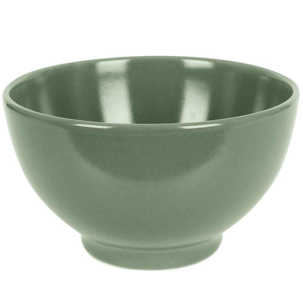Ceramic bowl green ALFA 14 cm, 650 ml