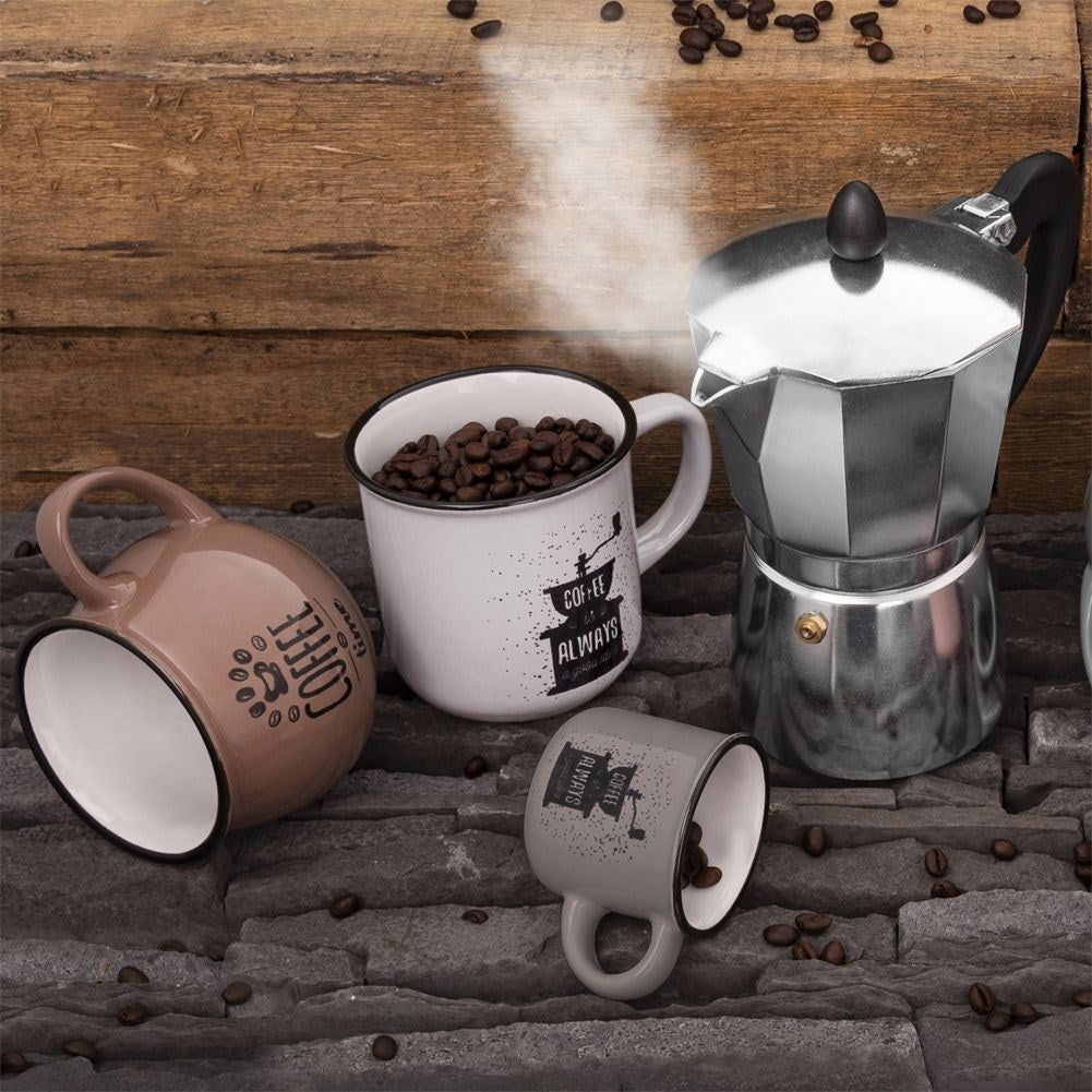 Ceramic cup in Brown: Perfect for your favorite coffee