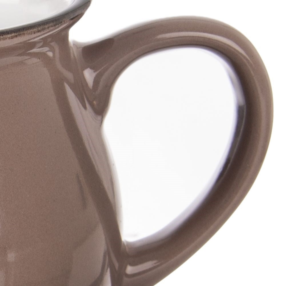 Ceramic cup in Brown: Perfect for your favorite coffee