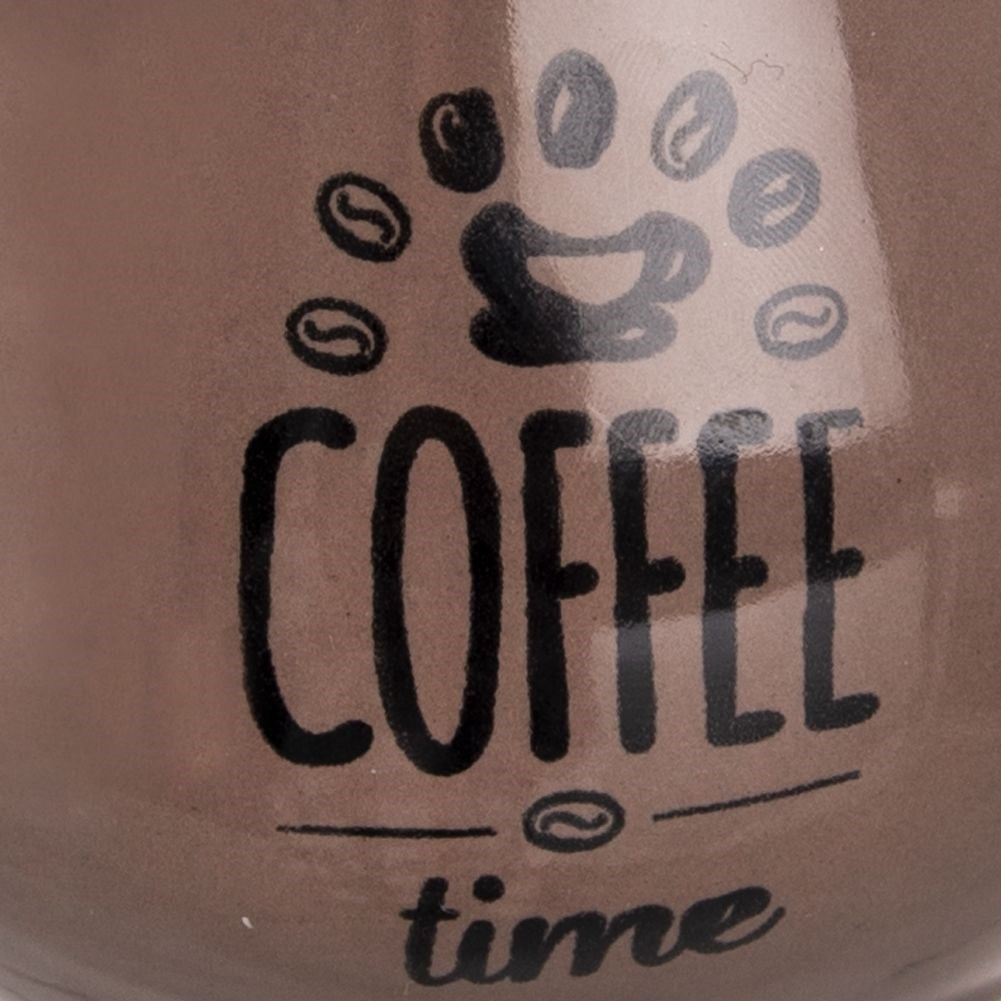 Ceramic cup in Brown: Perfect for your favorite coffee
