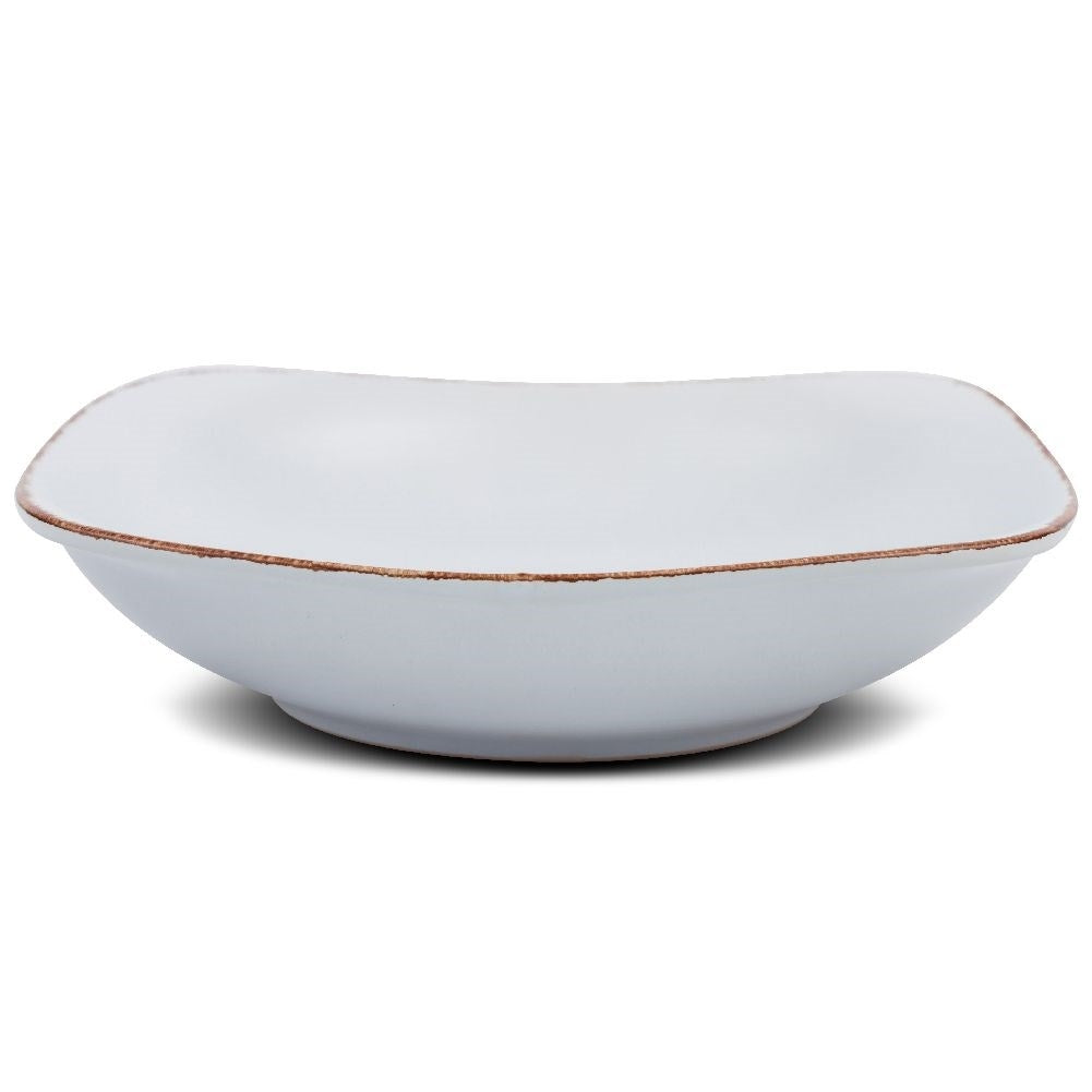 Ceramic deep plate, microwave and dishwasher safe