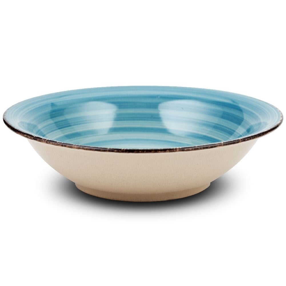 Ceramic deep plate, microwave and dishwasher safe