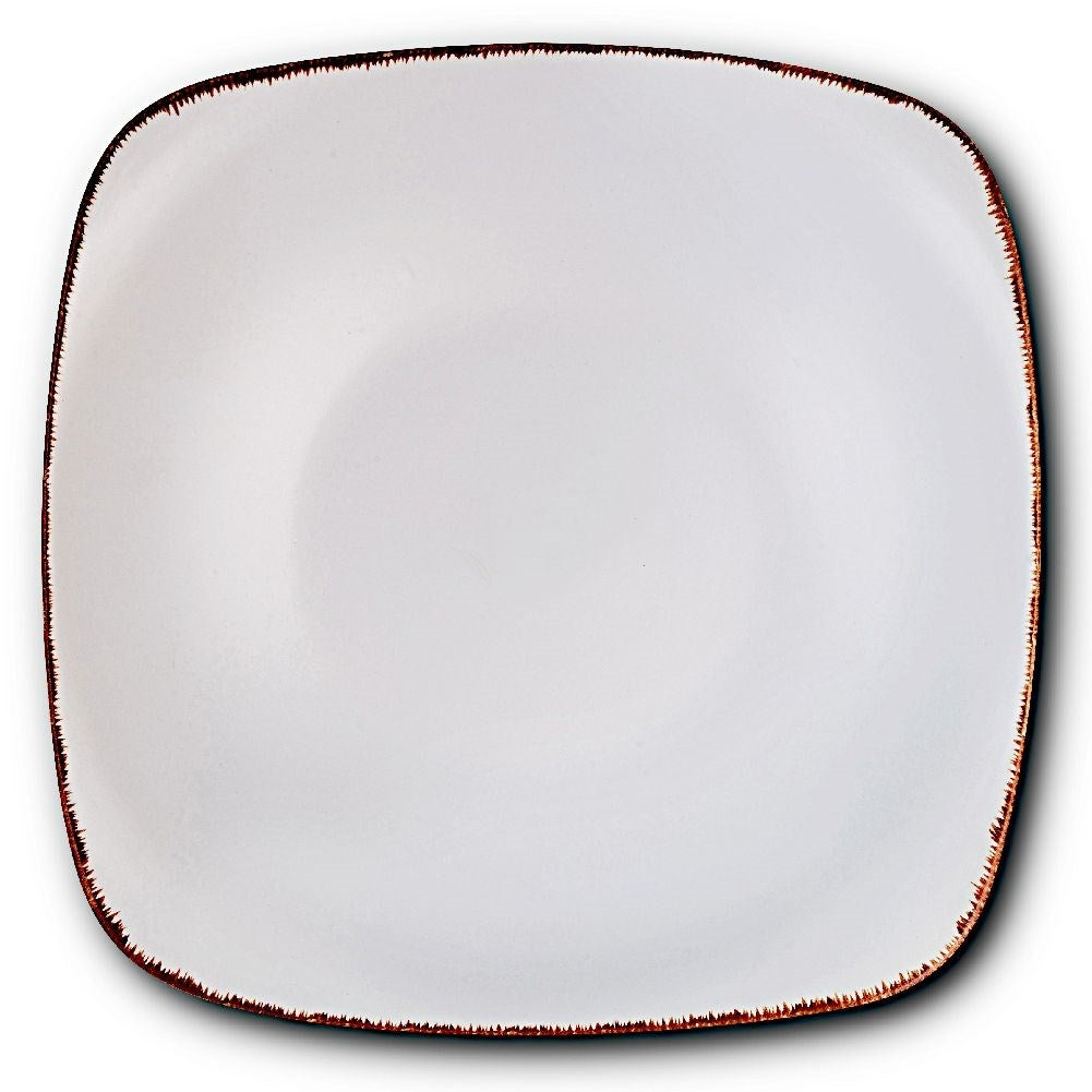 Ceramic deep plate, microwave and dishwasher safe