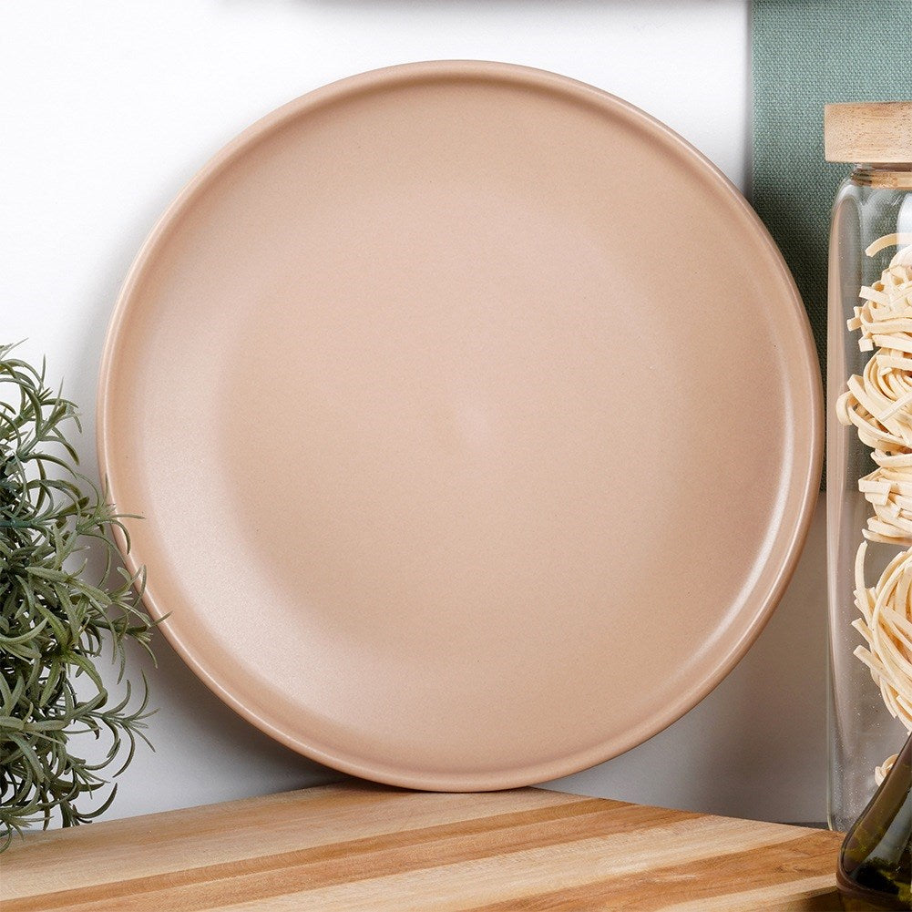 Ceramic dessert plate beige SOHO 20.5 cm
