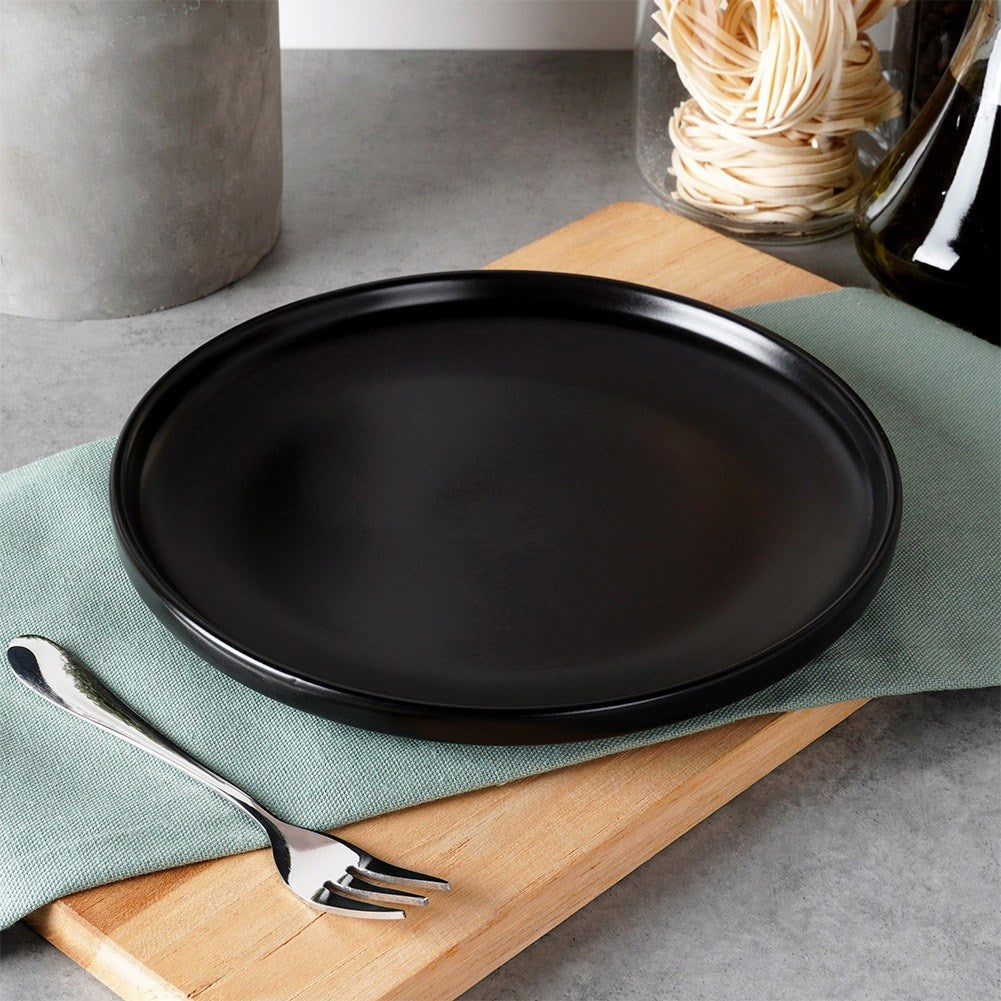 Ceramic dessert plate black SOHO 20.5 cm