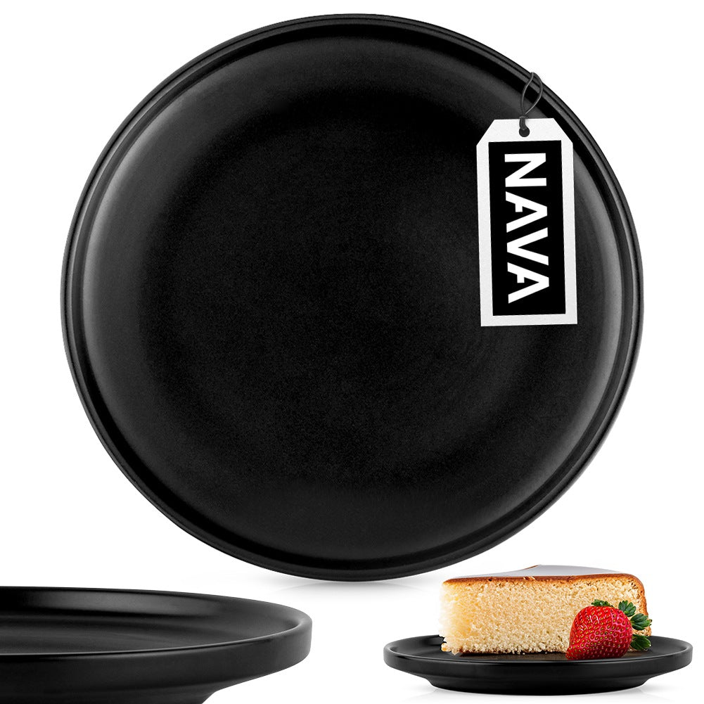 Ceramic dessert plate black SOHO 20.5 cm