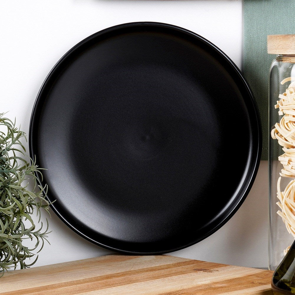Ceramic dessert plate black SOHO 20.5 cm