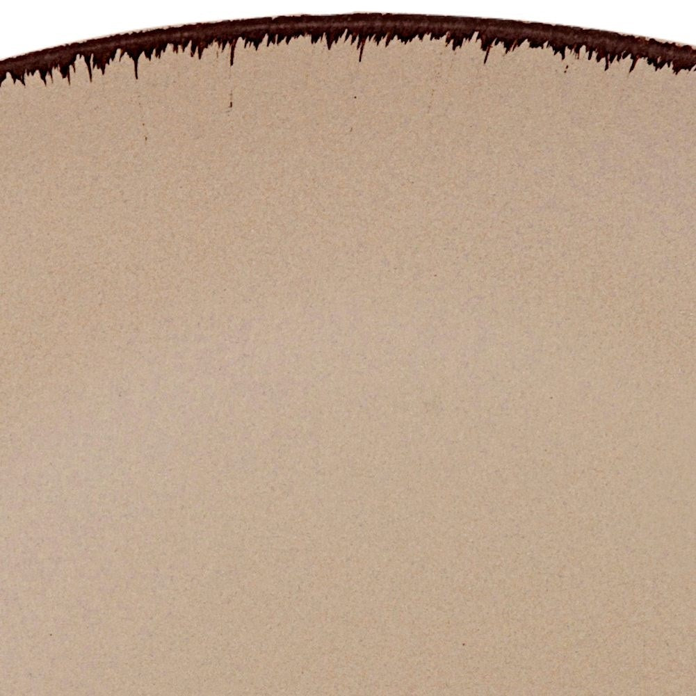 Ceramic dessert plate for microwave and dishwasher