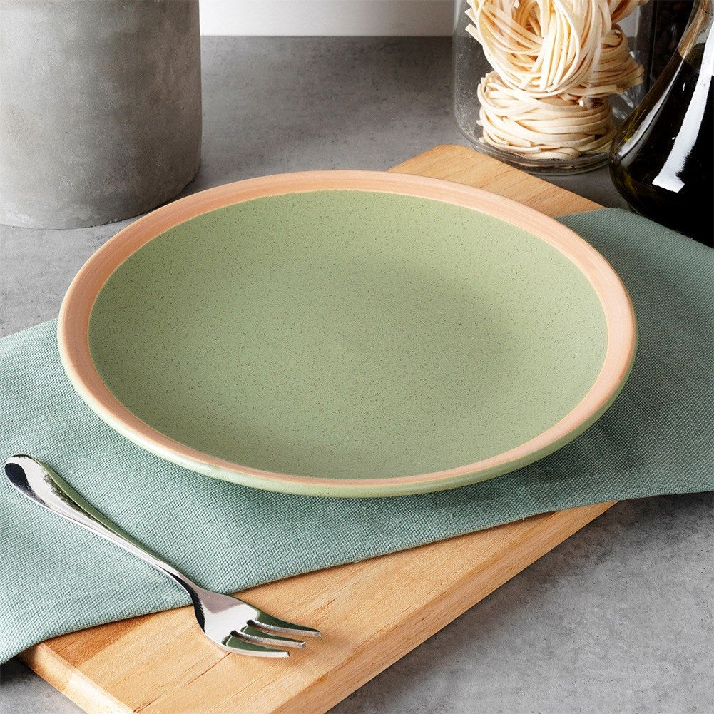 Ceramic dessert plate green ARTHENA GREEN 21 cm