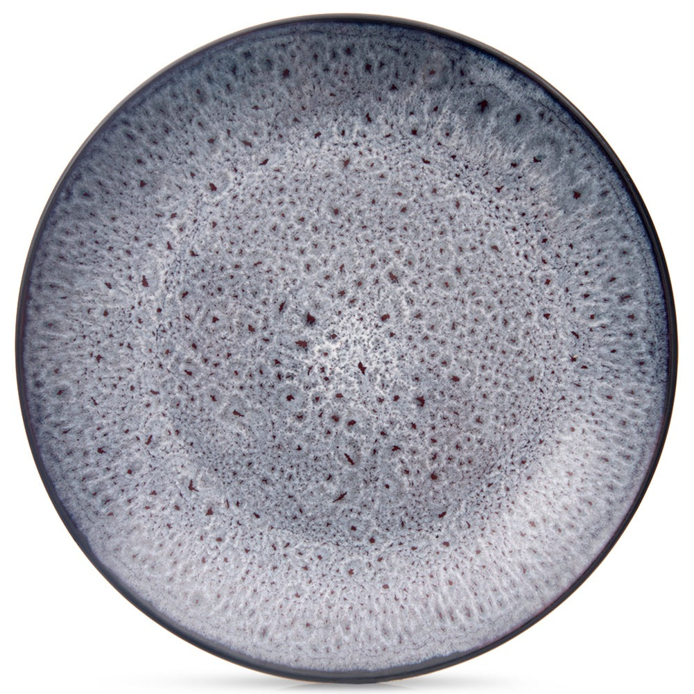 Ceramic dessert plate purple GLAZE 20.5 cm