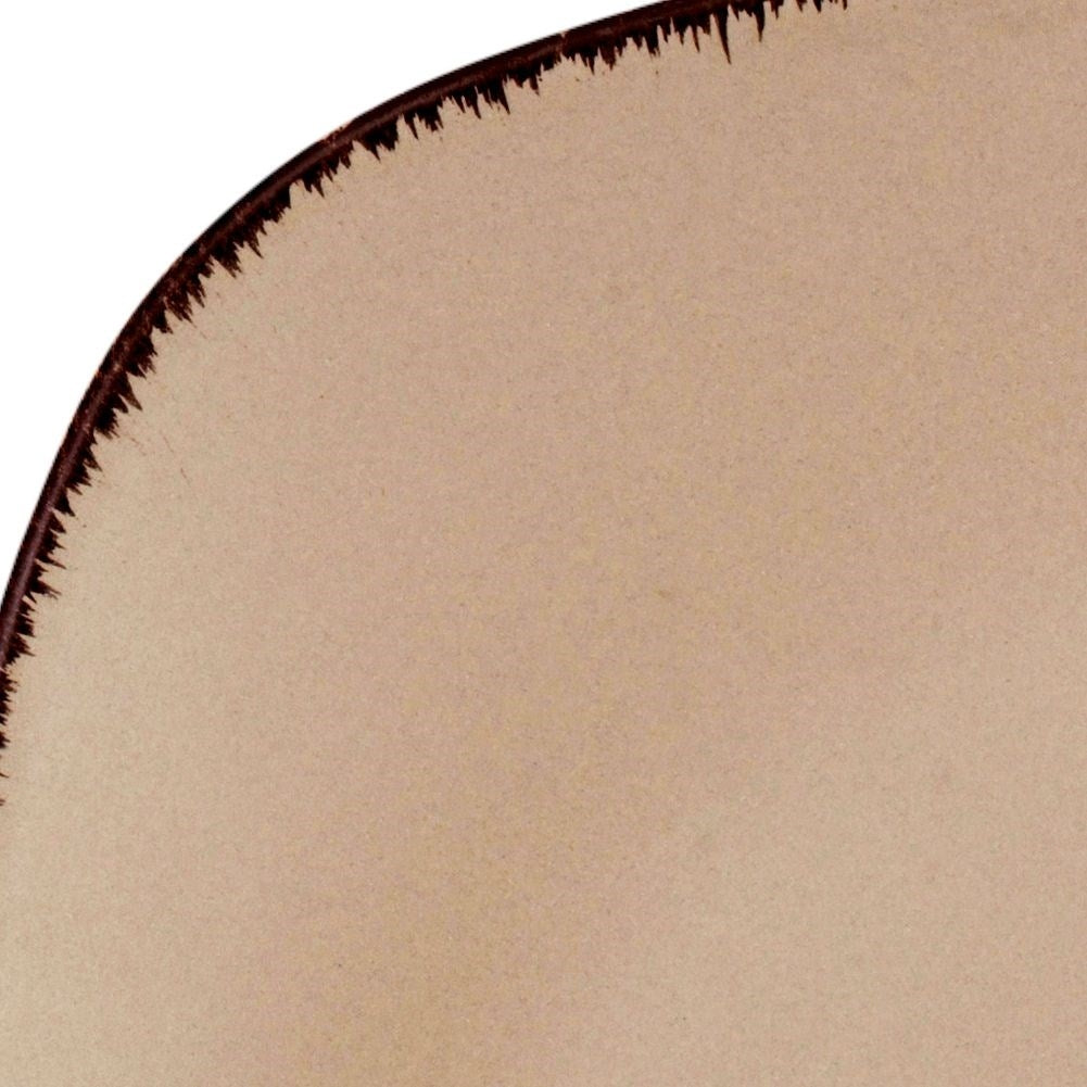 Ceramic dinner plate: microwave & dishwasher safe
