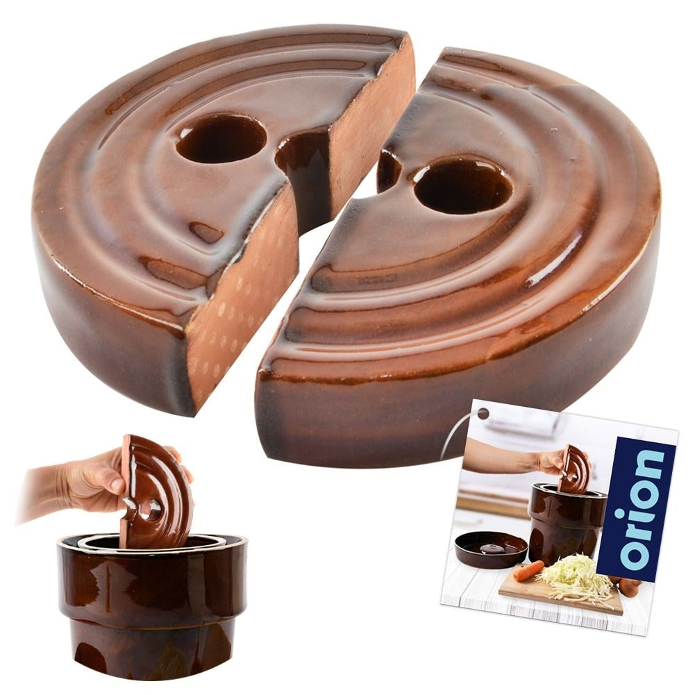 Ceramic gravity stone for acidification - prevents mold and spoilage