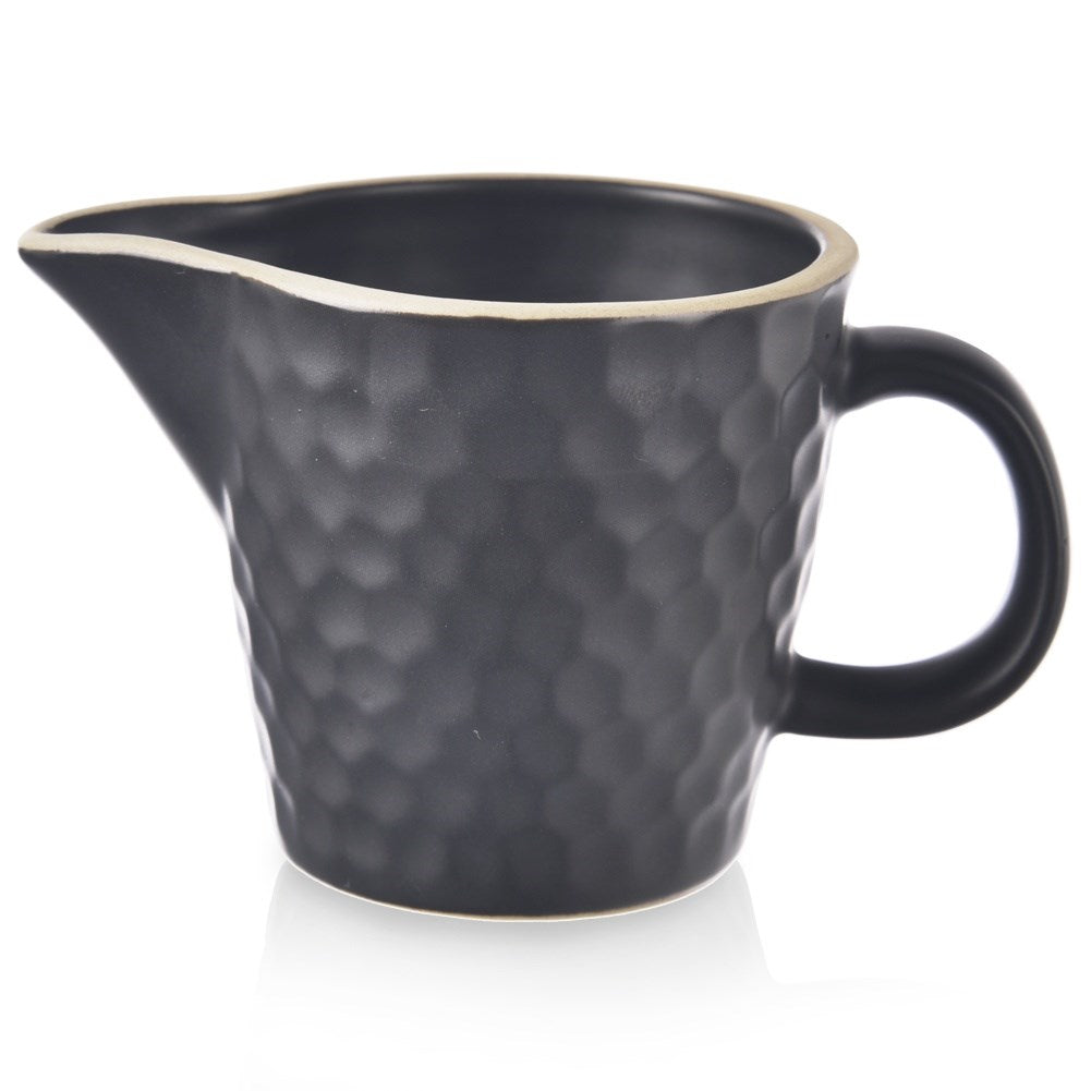 Ceramic milk jug black TEA TIME 100 ml