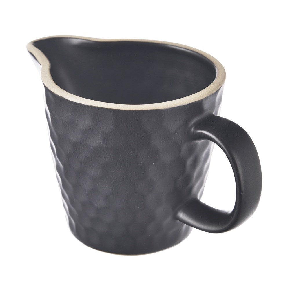 Ceramic milk jug black TEA TIME 100 ml
