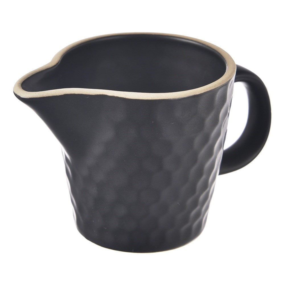 Ceramic milk jug black TEA TIME 100 ml