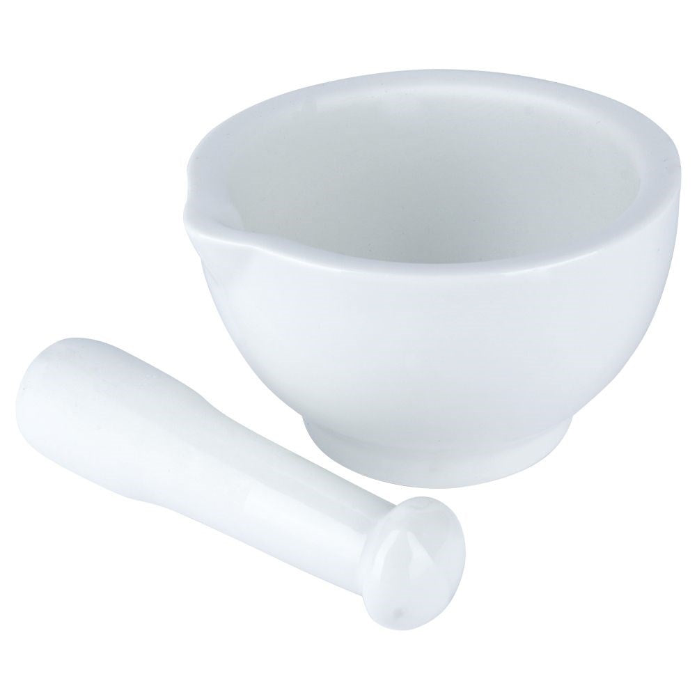 Ceramic mortar for spices, herbs and nuts, durable