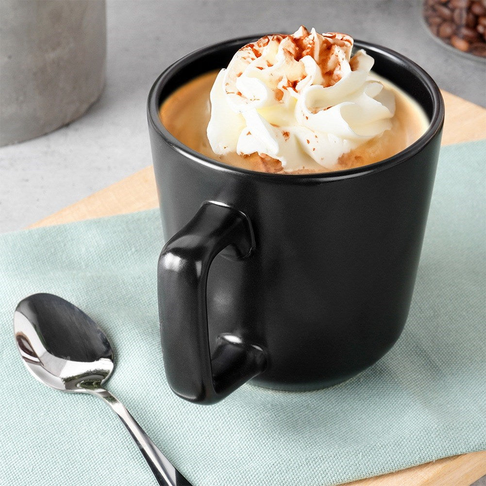 Ceramic mug black SOHO 400 ml