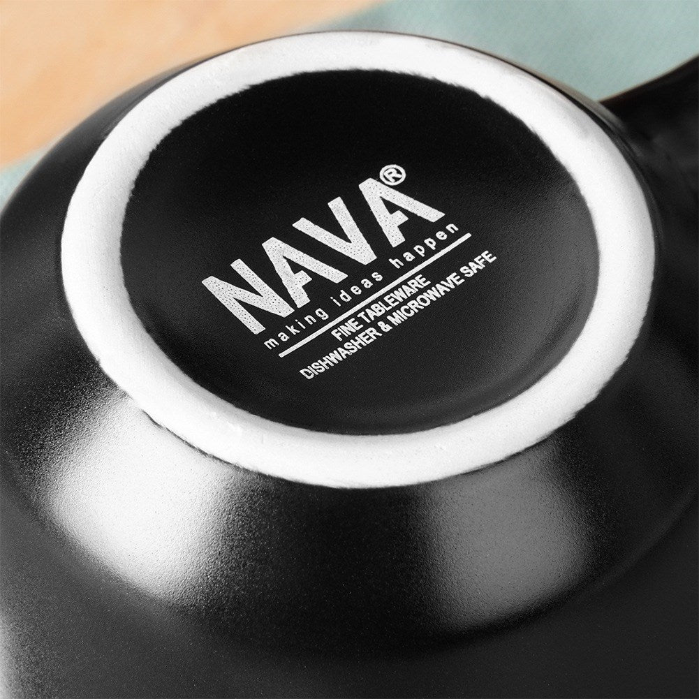 Ceramic mug black SOHO 400 ml