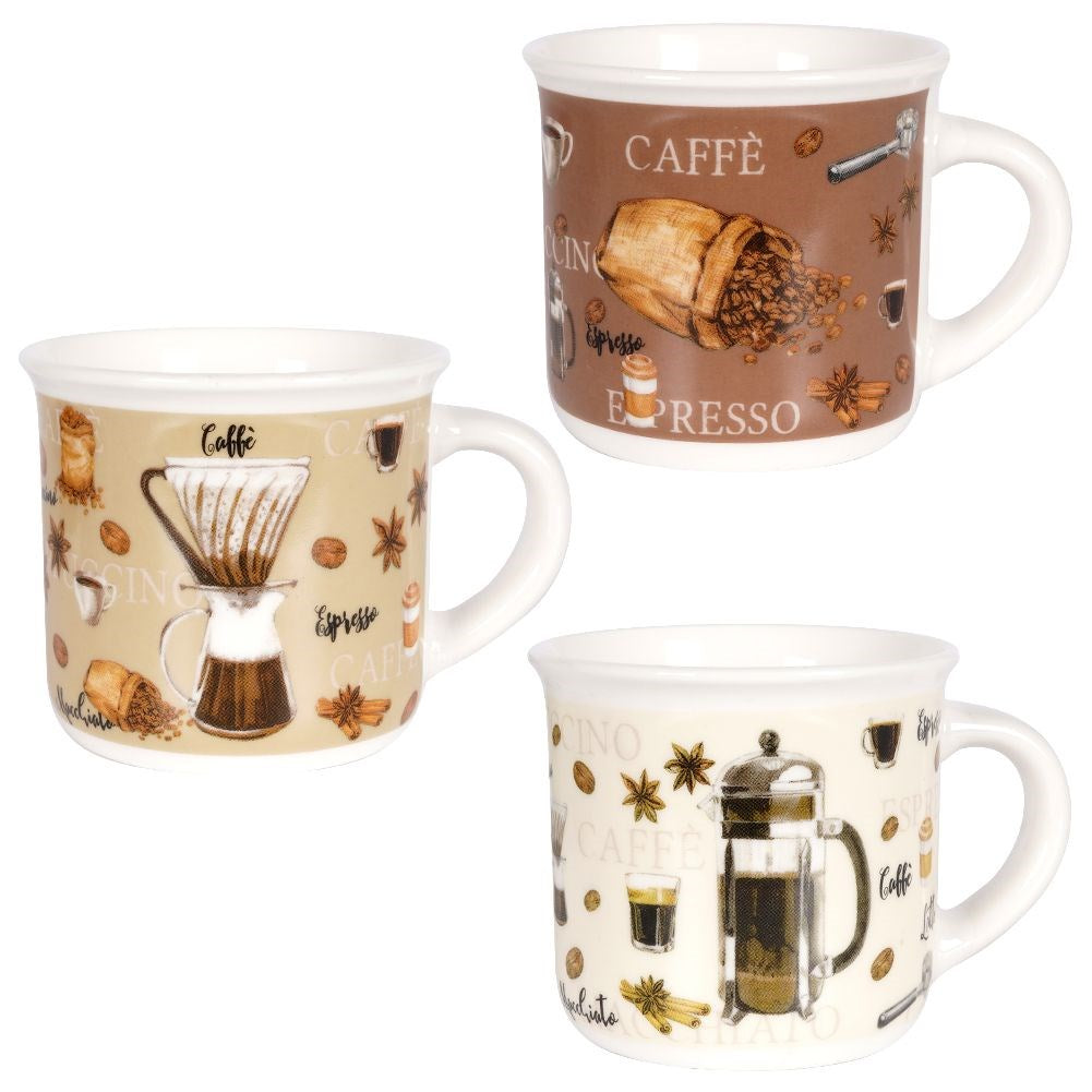 Ceramic mugs 110 ml 3 pcs.
